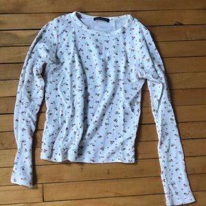 Brandy Melville Flower Top